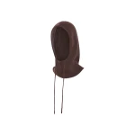Yves Salomon Cashmere Knit Balaclava in Brown | Hats | Luxury Shoes 