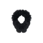 Yves Salomon Cashmere Lambskin Shearling Earmuffs in Black | Hats | Luxury Shoes 