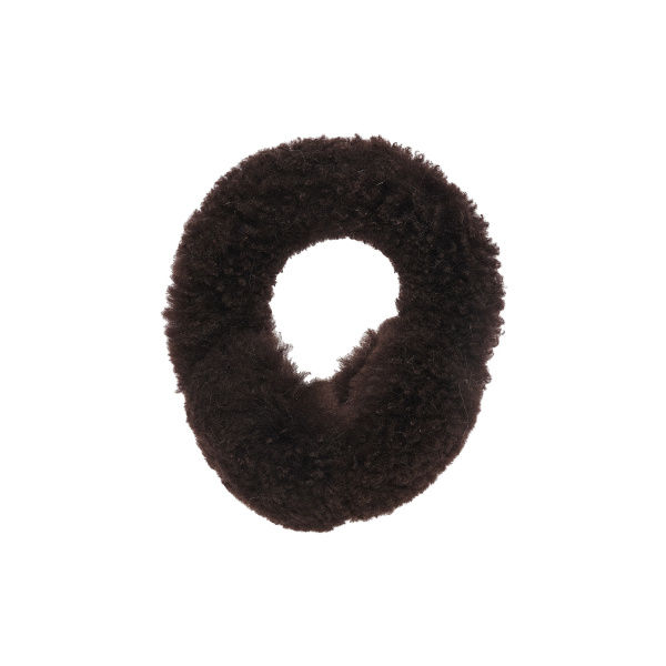 Yves Salomon Cashmere Lambskin Shearling Earmuffs in Brown | Hats | Luxury Shoes 