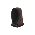 Yves Salomon Curly Merino Lambskin Hood in Brown | Women | Luxury Shoes 