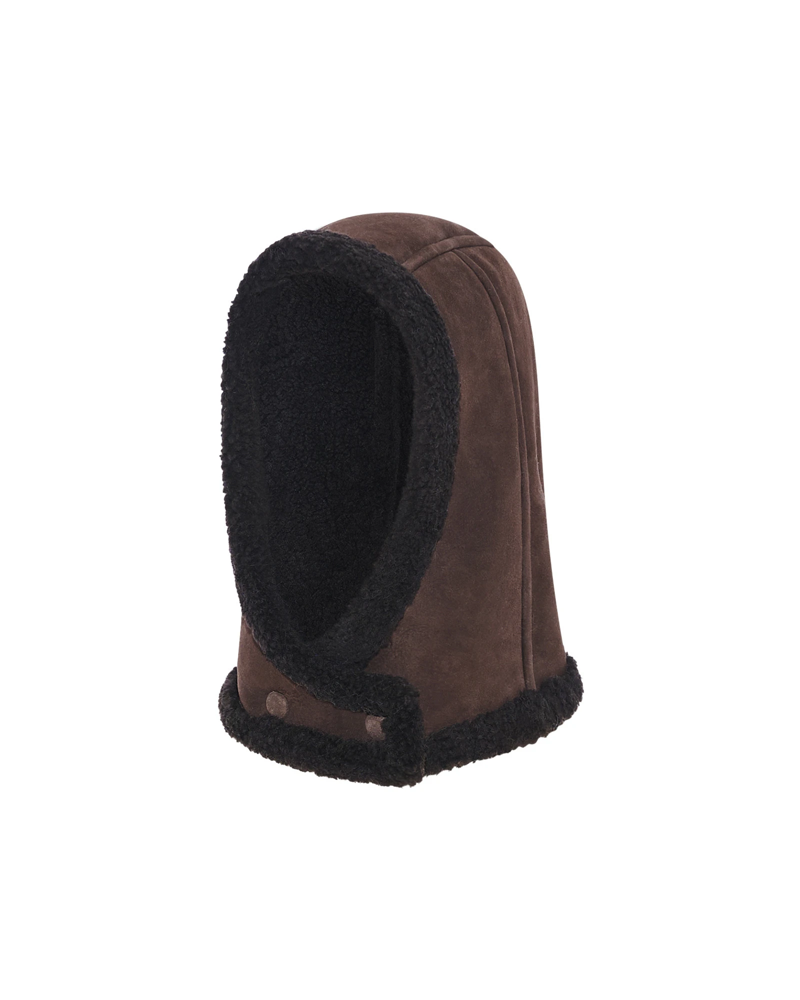 Yves Salomon Curly Merino Lambskin Hood in Brown Yves Salomon Curly Merino Lambskin Hood in Brown | Women | Luxury Shoes