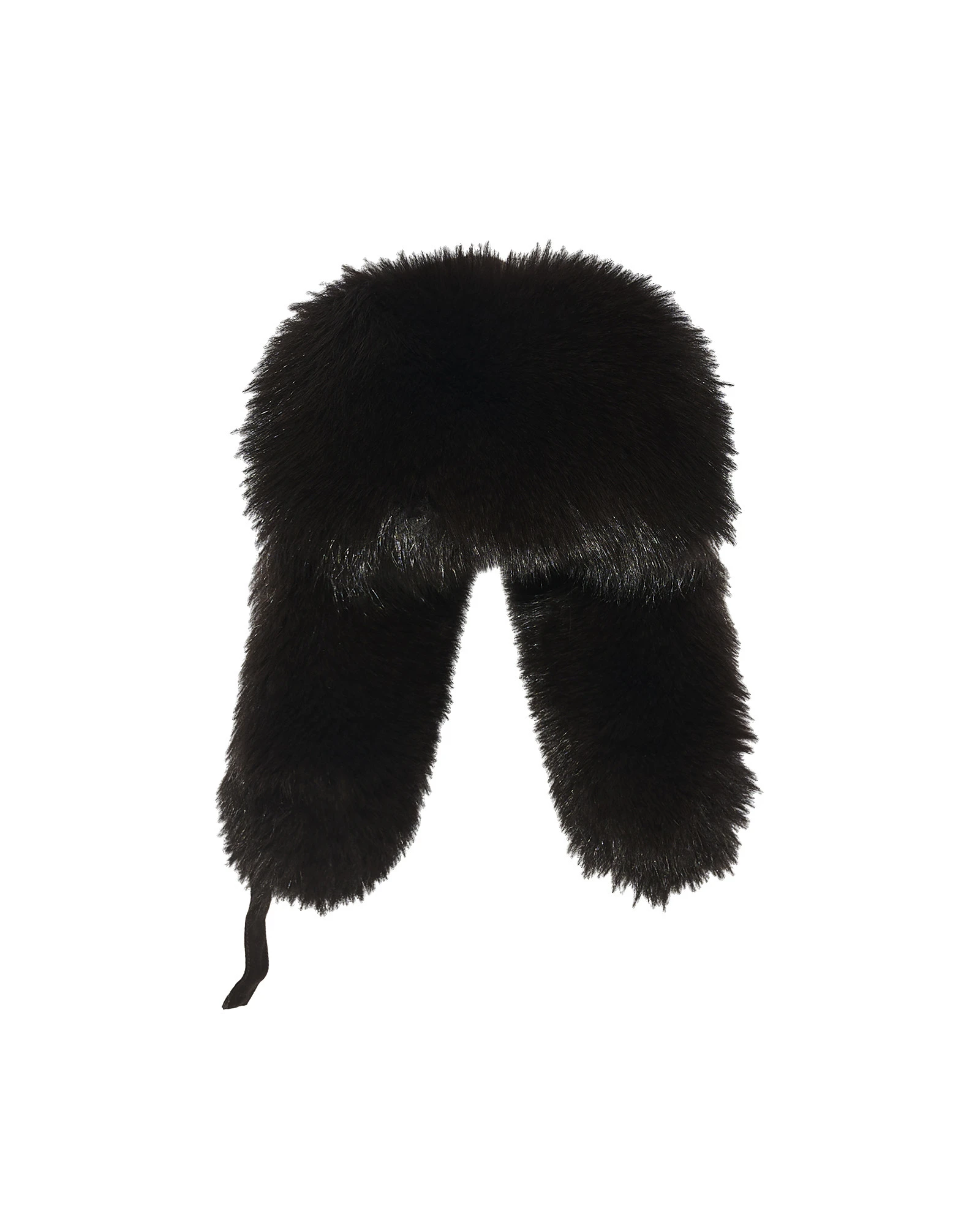 Yves Salomon Flannel and Fox Fur Ushanka in Brown Yves Salomon Flannel and Fox Fur Ushanka in Brown | Women | Luxury Shoes