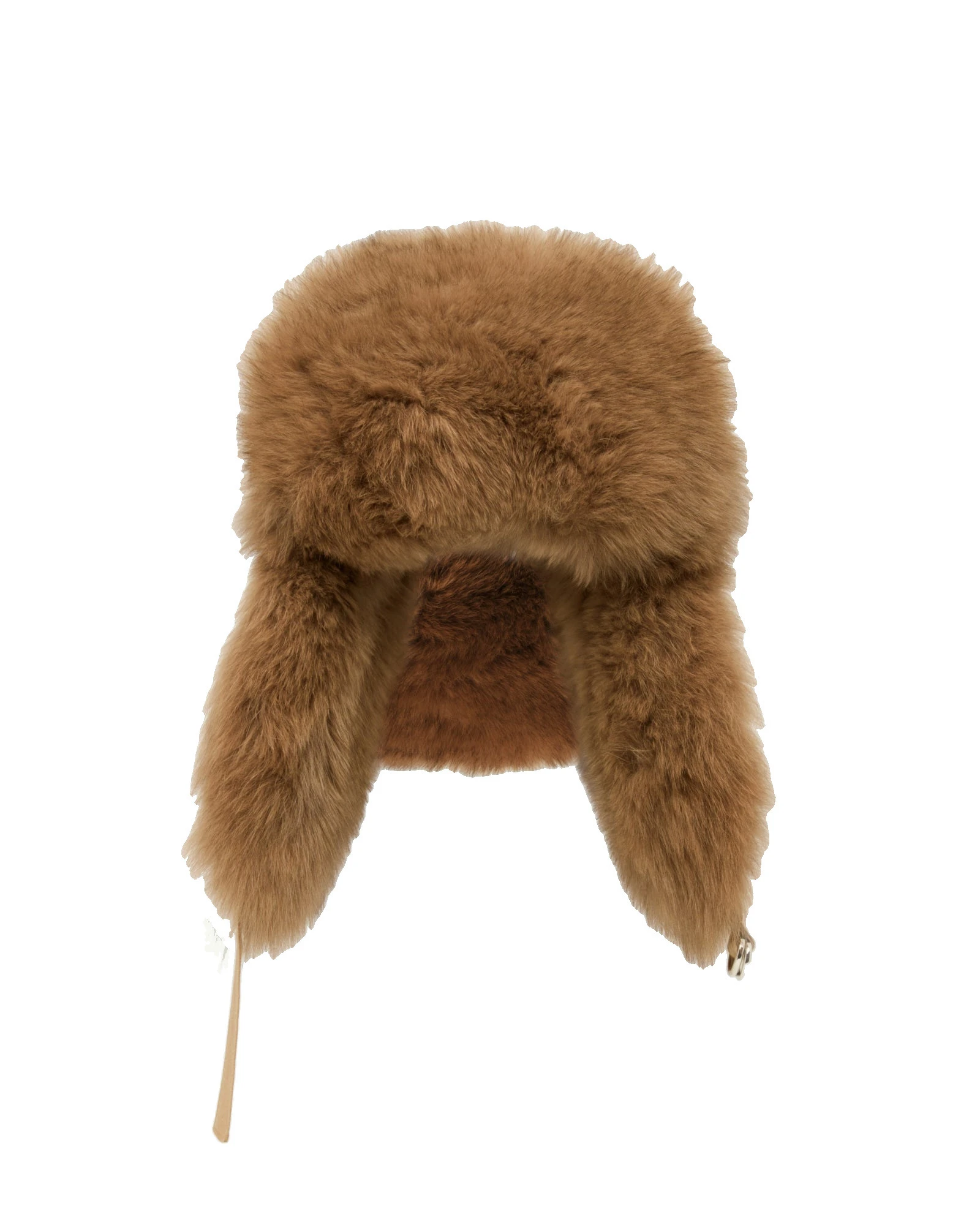 Yves Salomon Flannel and Fox Fur Ushanka in Camel Yves Salomon Flannel and Fox Fur Ushanka in Camel | Hats | Luxury Shoes