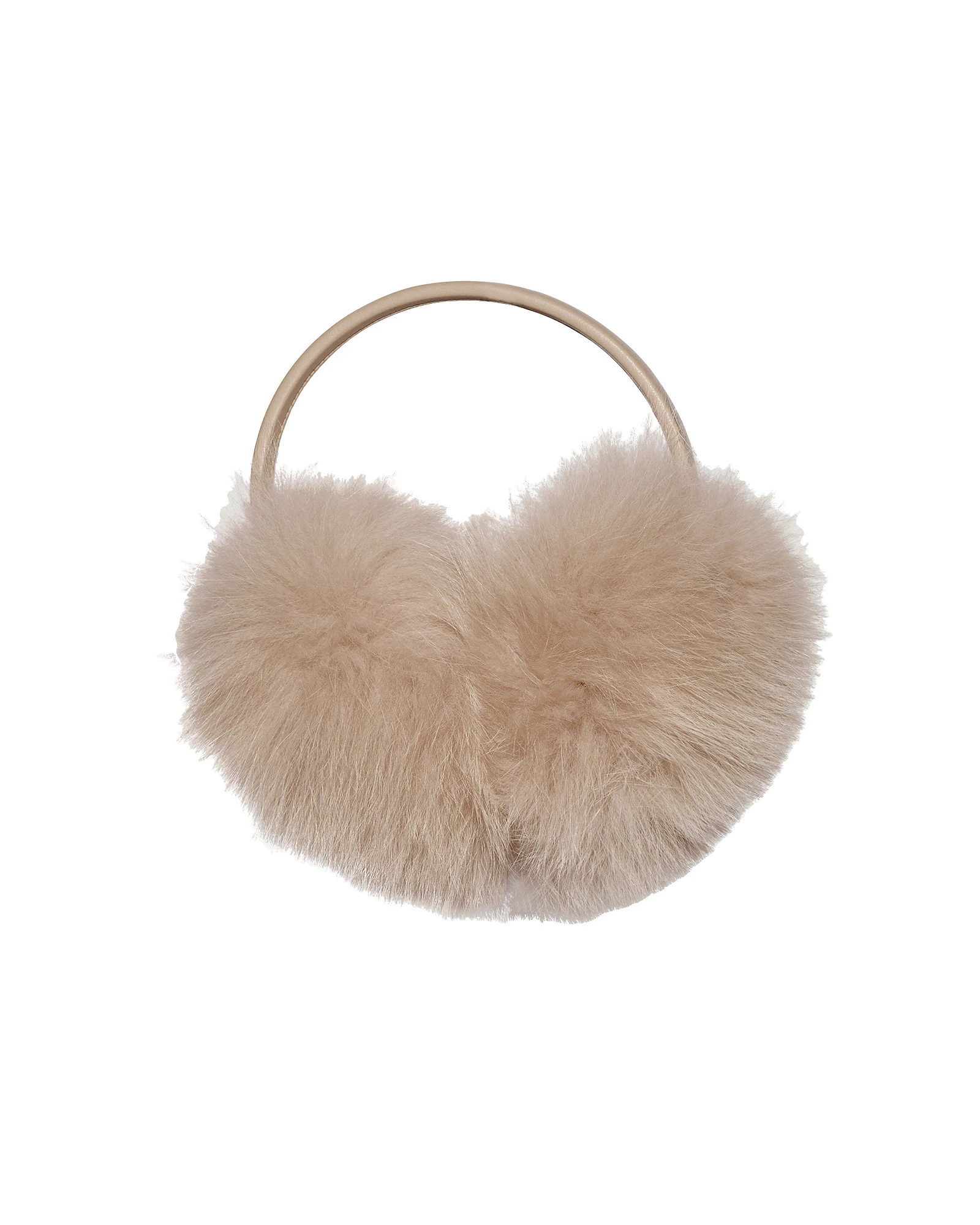 Yves Salomon Fox Fur Earmuffs in Beige Yves Salomon Fox Fur Earmuffs in Beige | Women | Luxury Shoes