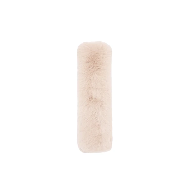 Fox Fur Scarf in Beige