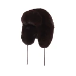 Yves Salomon Fox Fur Ushanka Hat in Brown | Hats | Luxury Shoes 