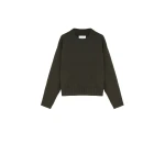 Yves Salomon Knit Jumper in Brown | Women | Luxury Shoes 