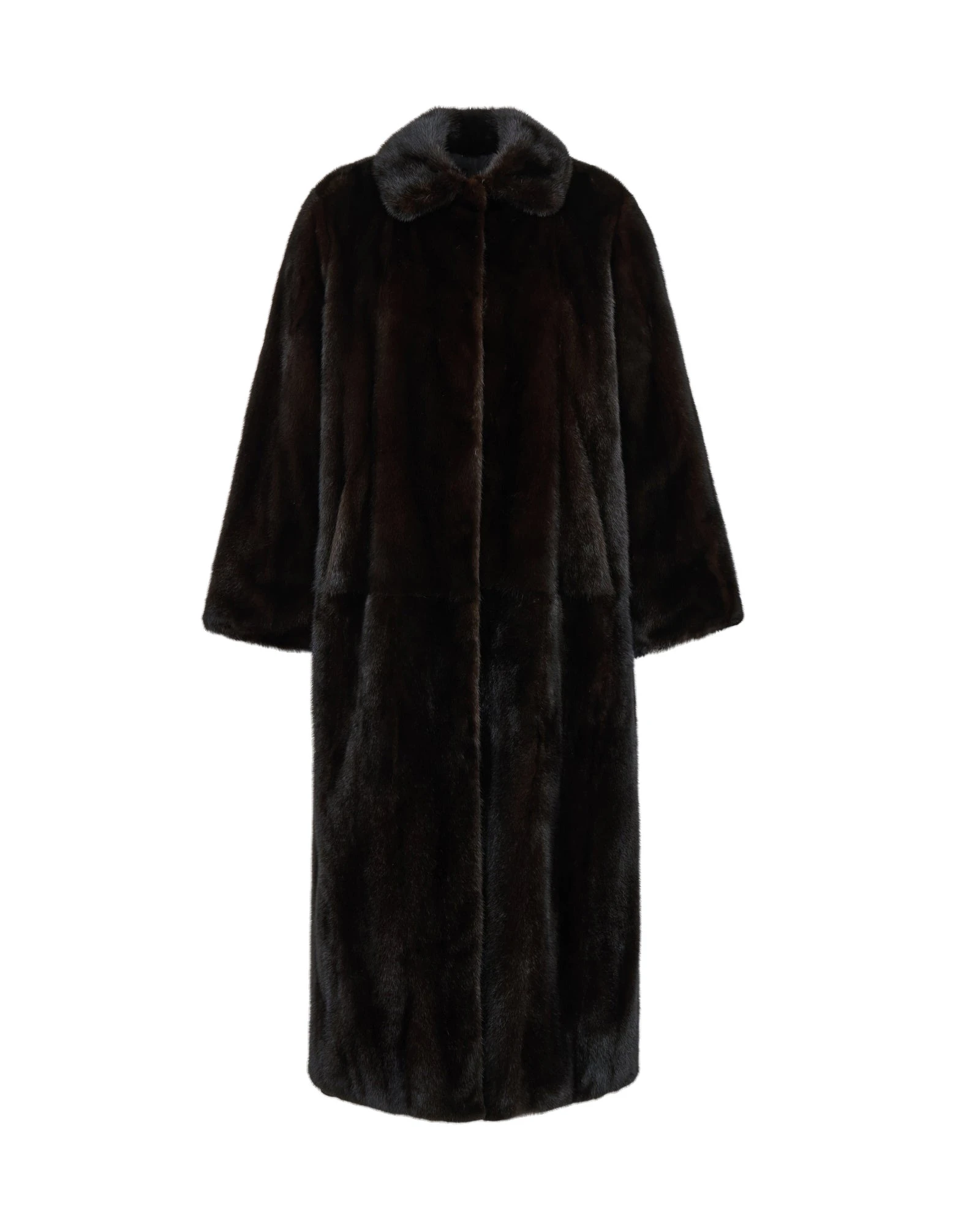 Yves Salomon Long Reversible Water-Repellent and Mink Fur Coat in Black Yves Salomon Long Reversible Water-Repellent and Mink Fur Coat in Black | Coats | Luxury Shoes