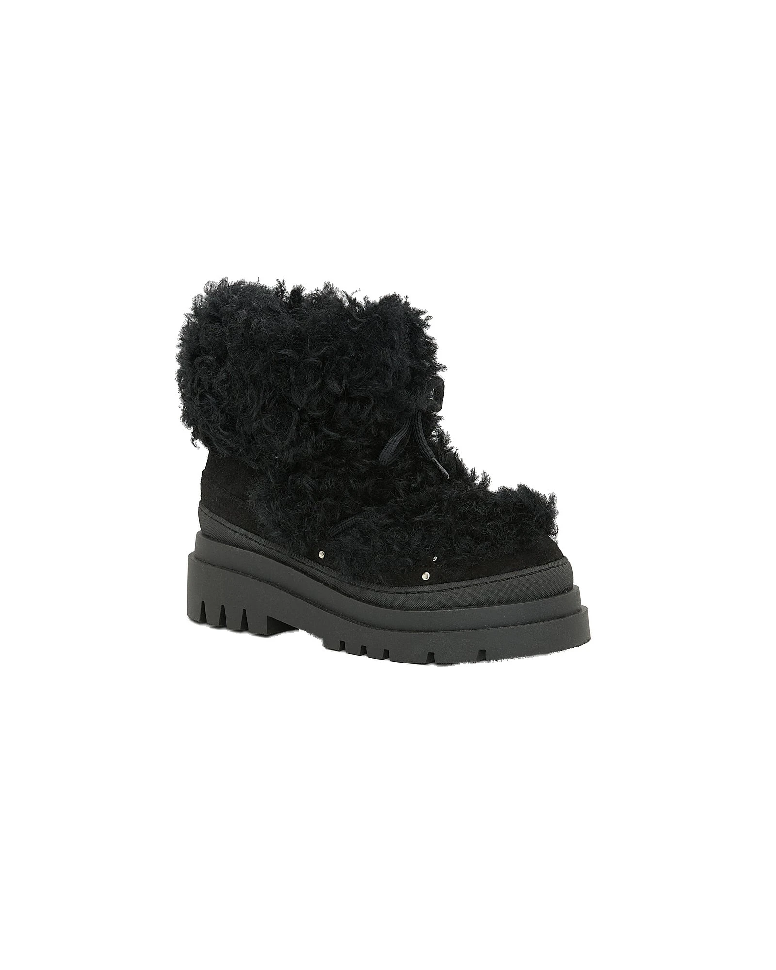 Yves Salomon Merino Lambskin Shearling Boots in Black Yves Salomon Merino Lambskin Shearling Boots in Black | Boots | Luxury Shoes