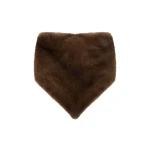 Yves Salomon Mink Fur Bandana in Brown | Scarves | Luxury Shoes 
