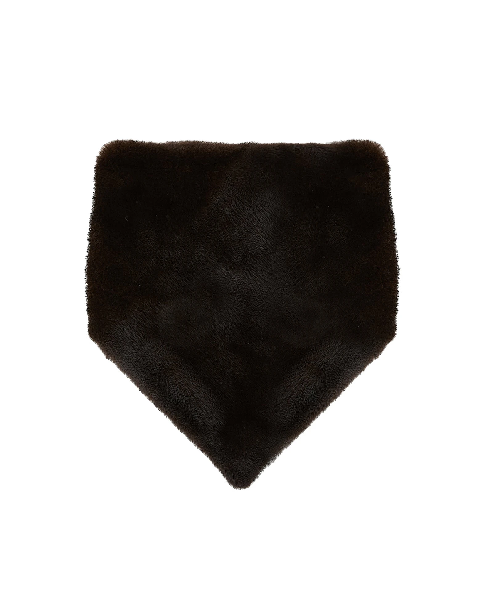 Yves Salomon Mink Fur Bandana in Brown Yves Salomon Mink Fur Bandana in Brown | Scarves | Luxury Shoes