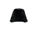 Yves Salomon Mink Fur Bucket Hat in Black | Hats | Luxury Shoes 