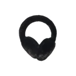 Yves Salomon Mink Fur Earmuffs in Black | Hats | Luxury Shoes 