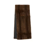 Yves Salomon Mink Fur Scarf in Brown | Scarves | Luxury Shoes 
