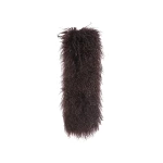 Yves Salomon Mongolian Shearling Scarf in Brown | Scarves | Luxury Shoes 