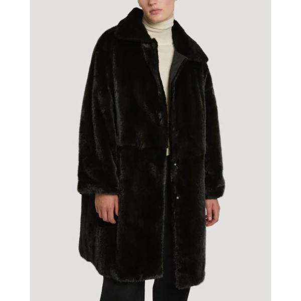 Yves Salomon Reversible Technical Parka with Mink Fur in Black | Coats | Luxury Shoes 
