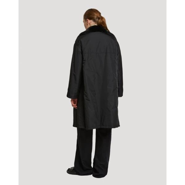 Yves Salomon Reversible Technical Parka with Mink Fur in Black | Coats | Luxury Shoes 