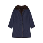 Yves Salomon Reversible Technical Parka with Mink Fur in Blue | Jackets | Luxury Shoes 