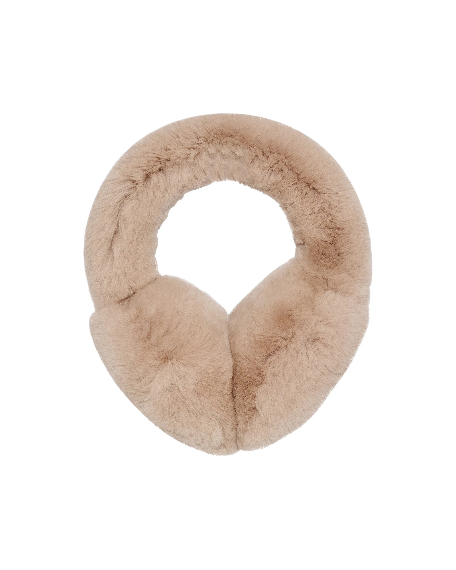 Yves Salomon Rex Rabbit Fur Earmuffs in Beige Yves Salomon Rex Rabbit Fur Earmuffs in Beige | Women | Luxury Shoes