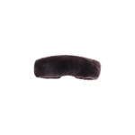 Yves Salomon Rex Rabbit Fur Headband in Brown | Hair Accessories | Luxury Shoes 