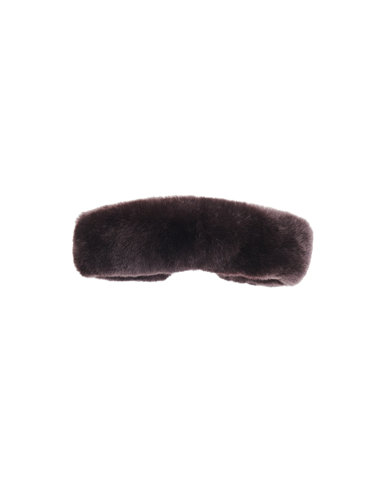 Yves Salomon Rex Rabbit Fur Headband in Brown Yves Salomon Rex Rabbit Fur Headband in Brown | Hair Accessories | Luxury Shoes