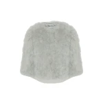 Yves Salomon Short Feather Jacket in Grey | Women | Luxury Shoes 