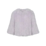 Yves Salomon Short Feather Jacket in Purple | Women | Luxury Shoes 