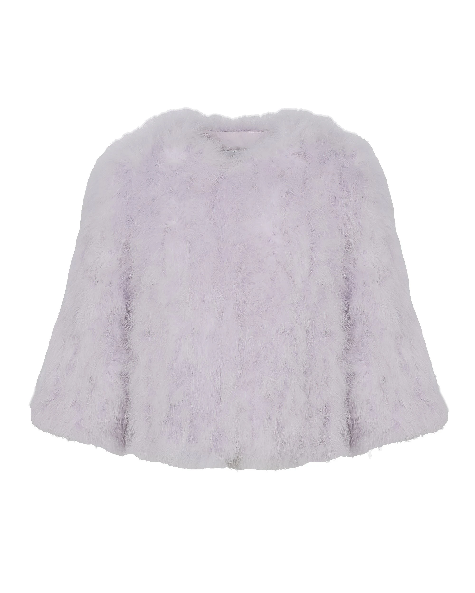 Yves Salomon Short Feather Jacket in Purple Yves Salomon Short Feather Jacket in Purple | Women | Luxury Shoes