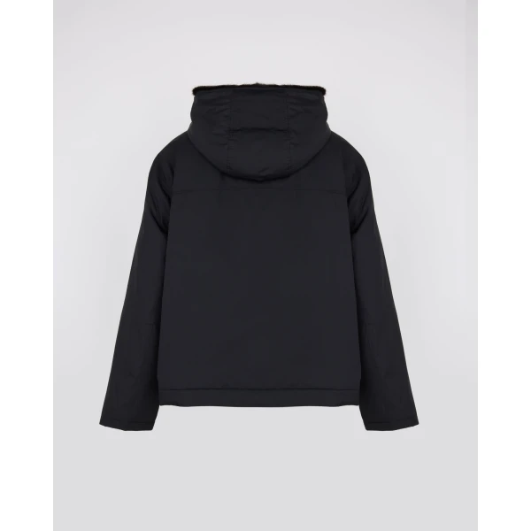 Yves Salomon Short Hooded Down Jacket with Mink Fur Lining in Black | Jackets | Luxury Shoes 