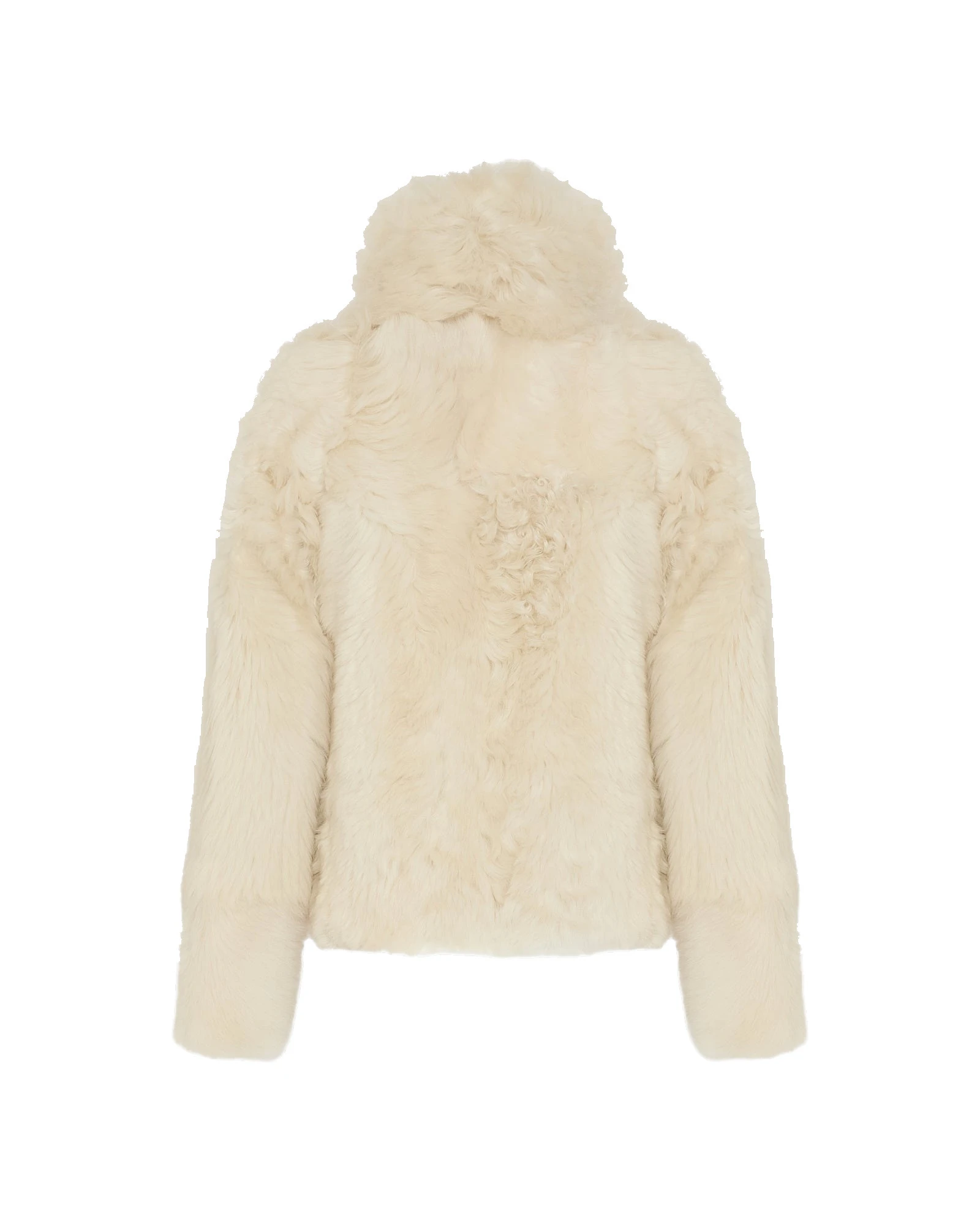 Yves Salomon Short Toscana Lambskin Jacket in White Yves Salomon Short Toscana Lambskin Jacket in White | Shearling Jackets | Luxury Shoes
