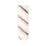 Yves Salomon Striped Fox Fur Scarf in Inuit White | Scarves | Luxury Shoes 