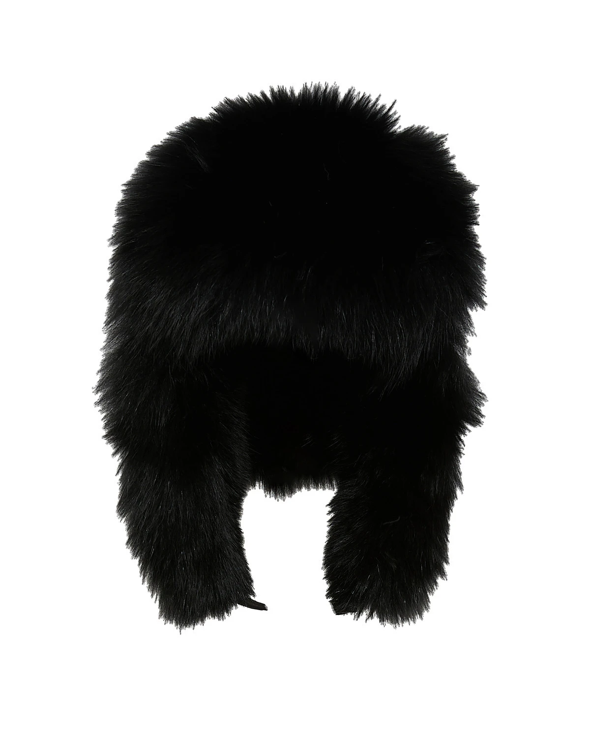 Yves Salomon Technical Fabric Ushanka with Fox Fur in Black Yves Salomon Technical Fabric Ushanka with Fox Fur in Black | Women | Luxury Shoes