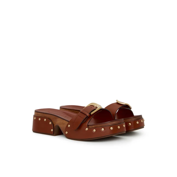 Zimmermann Alight Mule 40 in Brown, view 3