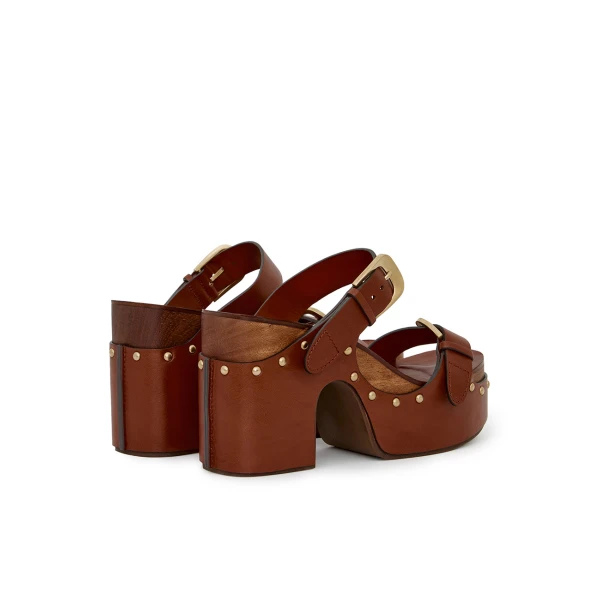 Zimmermann Alight Wedge 100 in Brown, view 4