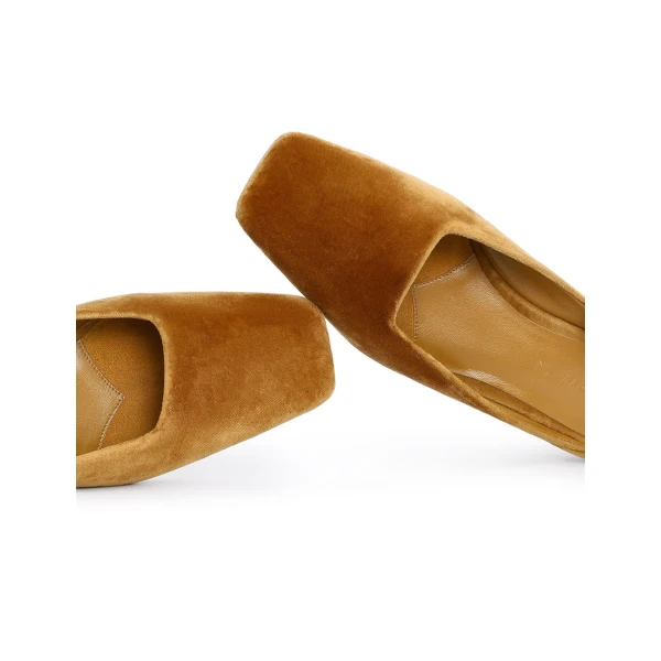Zimmermann Atelier Mule 35 in Yellow | Mules | Luxury Shoes , view 6