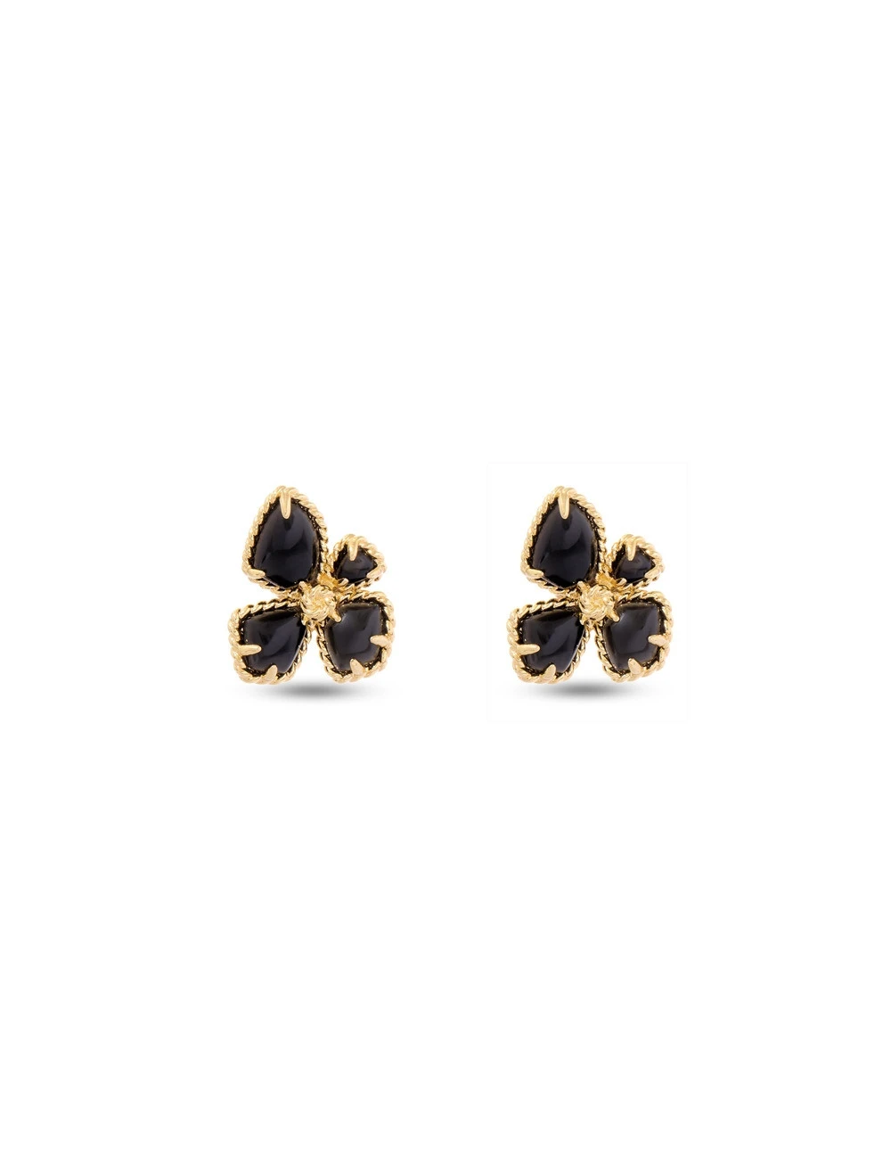 Zimmermann Bloom Large Studs in Black Zimmermann Bloom Large Studs in Black | Earrings | Luxury Shoes