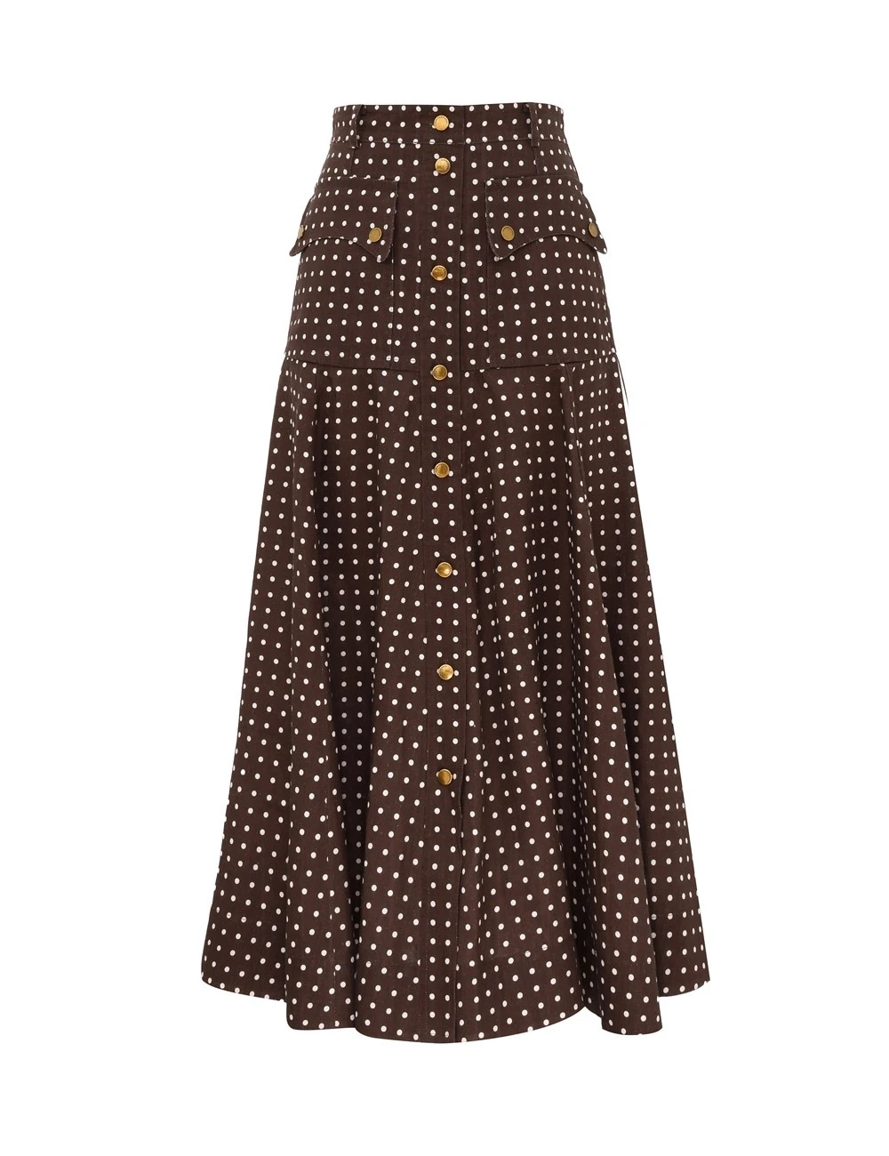 Zimmermann Cargo Midi Skirt | Ready to Wear Collection Luxury Shoes Zimmermann Cargo Midi Skirt