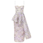 Zimmermann Clash Corset Midi Dress