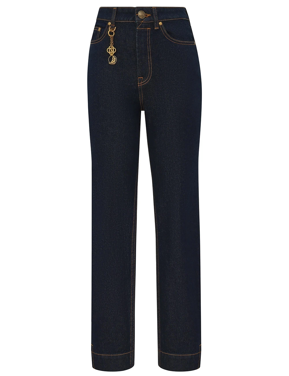 Zimmermann Clash Denim Slim Jean | Ready to Wear Collection Luxury Shoes Zimmermann Clash Denim Slim Jean
