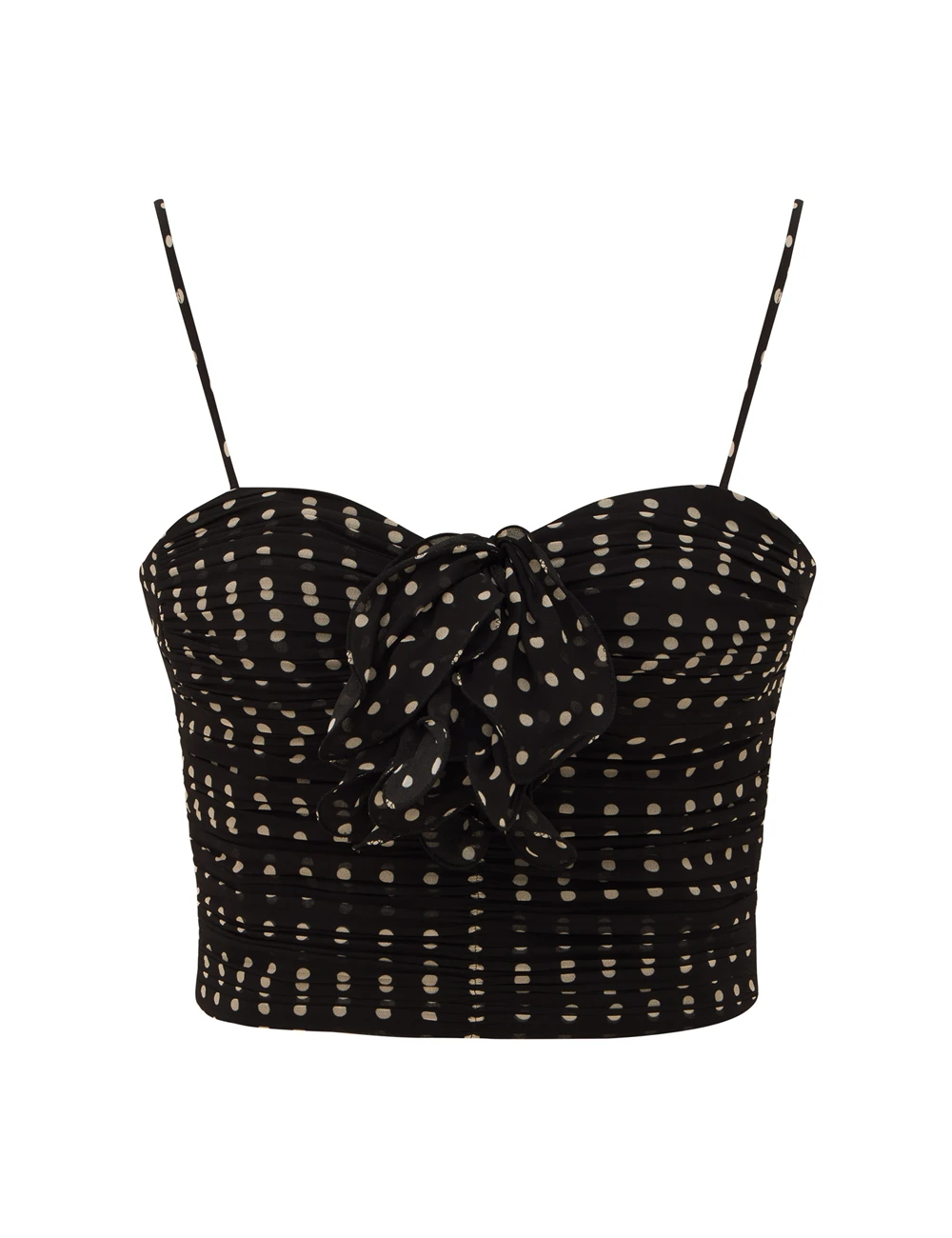 Zimmermann Clash Dot Bustier Top | Ready to Wear Collection Luxury Shoes Zimmermann Clash Dot Bustier Top