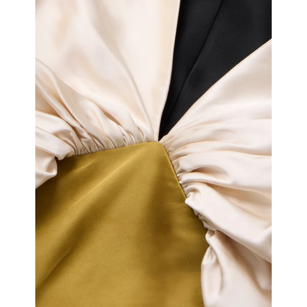 Zimmermann Clash Drape Tunic in Multicolour | Tops | Luxury Shoes , view 6