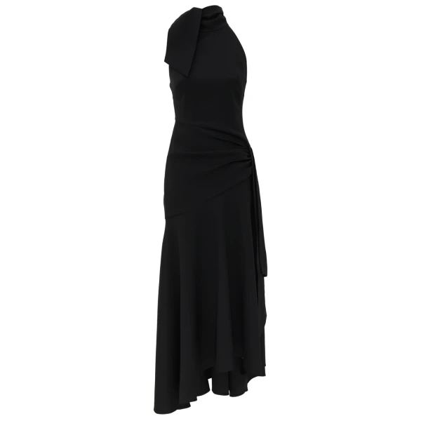 Zimmermann Clash Draped Midi Dress
