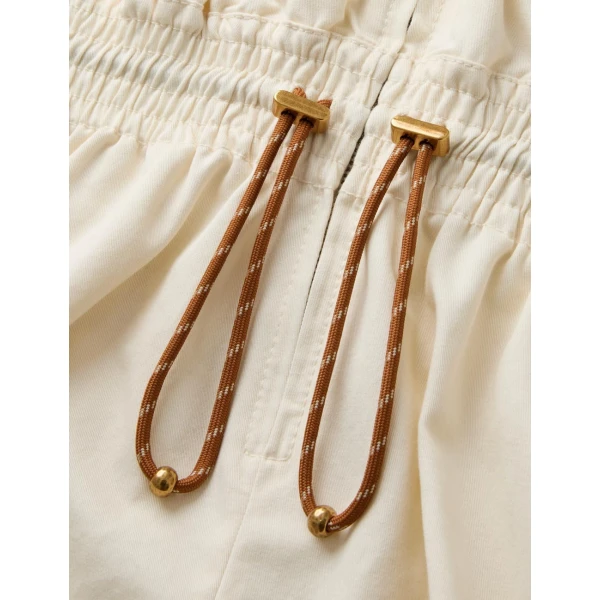 Zimmermann Clash Drill Playsuit in Ivory | Jumpsuit | Luxury Shoes , view 6