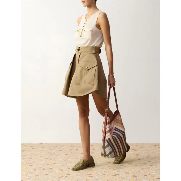 Green skirts