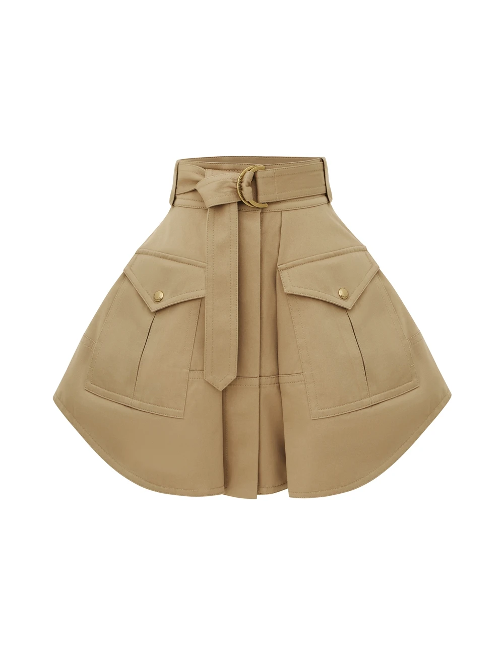 Zimmermann Clash Drill Utility Mini Skirt | Ready to Wear Collection Luxury Shoes Zimmermann Clash Drill Utility Mini Skirt