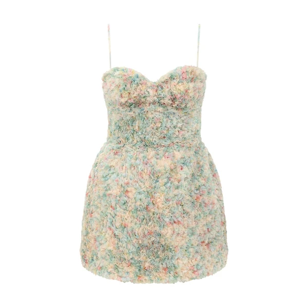 Clash Fluff Mini Dress