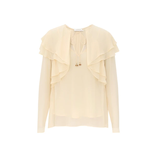 Clash Flutter Blouse