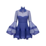 Zimmermann Clash Lantern Mini Dress