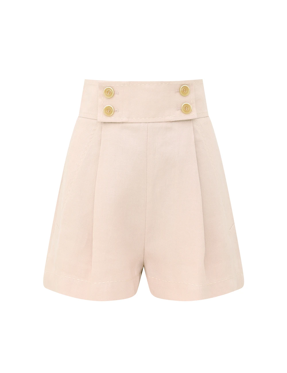 Zimmermann Clash Linen Short | Ready to Wear Collection Luxury Shoes Zimmermann Clash Linen Short