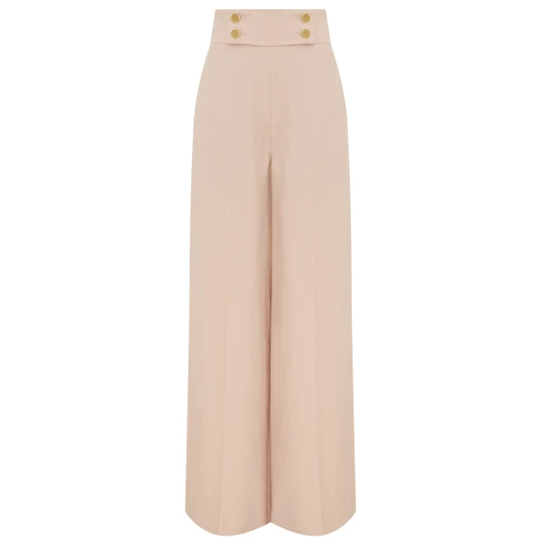 Clash Linen Wide Leg Pant